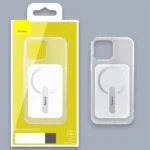Baseus Magnetic Phone Case (6.1" 2021) Transparent Kryt iPhone 13