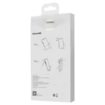 Baseus Magnetic Phone Case (6.1" 2021) Transparent Kryt iPhone 13
