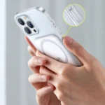Baseus Magnetic Phone Case (6.1" 2021) Transparent Kryt iPhone 13