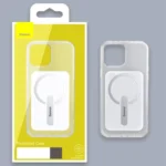 Baseus Magnetic Phone Case (6.1" 2021) Transparent Kryt iPhone 13