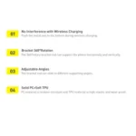 Baseus Magnetic Phone Case (6.1" 2021) Transparent Kryt iPhone 13