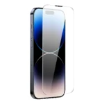 Baseus Set Of 2X Tempered Glass Full Screen With Speaker Cover 0.3Mm + Mounting Frame iPhone 14 Pro Max