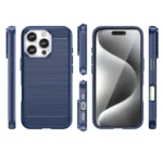 Carbon Blue Kryt iPhone 16 Pro