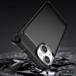 Carbon Case Case Flexible Gel Back Cover Black Kryt iPhone 14