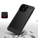Carbon Case Flexible Cover Tpu Case For Black Kryt iPhone 13 Pro