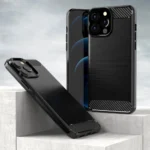 Carbon Case Flexible Cover Tpu Case For Black Kryt iPhone 13 Pro Max