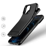 Carbon Case Flexible Cover Tpu Case For Black Kryt iPhone 13 Pro Max