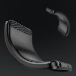 Carbon Case Flexible Gel Back Cover Black Kryt iPhone 14 Pro