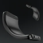 Carbon Case For Plus Flexible Gel Back Cover Black Kryt iPhone 14 Plus