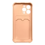Card Armor Case Pouch Cover For Card Wallet Silicone Air Bag Armor Pink Kryt iPhone 13 Mini