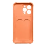 Card Armor Case Pouch Cover For Pro Card Wallet Silicone Air Bag Armor Case Orange Kryt iPhone 11 Pro
