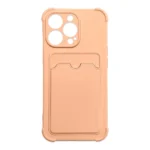 Card Armor Case Pouch Cover For Pro Max Card Wallet Silicone Air Bag Armor Pink Kryt iPhone 11 Pro Max