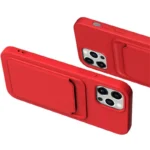 Card Case Silicone Wallet Case With Card Slot Documents For Orange Kryt iPhone 13 Pro Max