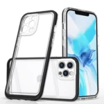 Clear 3in1 Case For Case Gel Cover With Frame Black Kryt iPhone 12 Pro Max