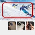 Clear 3in1 Case For Frame Cover Gel Red Kryt iPhone 13 Pro Max