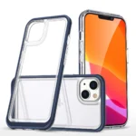 Clear 3in1 Case For Plus Silicone Cover With Frame Blue Kryt iPhone 14 Plus