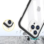 Clear 3in1 Case For Plus Silicone Cover With Frame Red Kryt iPhone 14 Plus