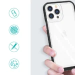 Clear 3in1 Case For Plus Silicone Cover With Frame Red Kryt iPhone 14 Plus