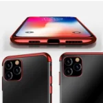 Clear Color Case Gel Tpu Electroplating Frame Cover For Blue Kryt iPhone 13 Mini