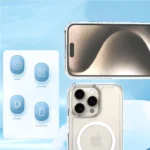 Clear Corner Case MagSafe Transparent Kryt iPhone 16 Pro