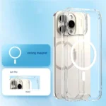 Clear Corner Case MagSafe Transparent Kryt iPhone 16 Pro