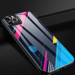 Color Glass Case Durable Cover With Tempered Glass Back And Camera Cover Pro Max Pattern 2 iPhone 11 Pro Max