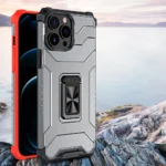 Crystal Ring Case Kickstand Tough Rugged Blue Kryt iPhone 12 Pro