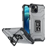 Crystal Ring Case Kickstand Tough Rugged Cover For Black Kryt iPhone 12 Mini