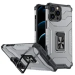 Crystal Ring Case Kickstand Tough Rugged Cover For Black Kryt iPhone 13 Pro