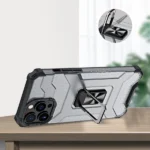 Crystal Ring Case Kickstand Tough Rugged Cover For Black Kryt iPhone 13 Pro Max
