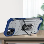 Crystal Ring Case Kickstand Tough Rugged Cover For Blue Kryt iPhone 12 Mini