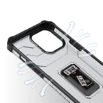 Crystal Ring Case Kickstand Tough Rugged Cover For Blue Kryt iPhone 13 Pro Max