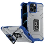 Crystal Ring Case Kickstand Tough Rugged Cover For Blue Kryt iPhone 13 Pro Max