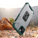 Crystal Ring Case Kickstand Tough Rugged Cover For Green Kryt iPhone 12 Mini