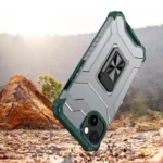 Crystal Ring Case Kickstand Tough Rugged Cover For Green Kryt iPhone 12 Mini