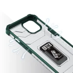Crystal Ring Case Kickstand Tough Rugged Cover For Green Kryt iPhone 12 Mini