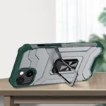 Crystal Ring Case Kickstand Tough Rugged Cover For Green Kryt iPhone 13