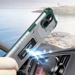 Crystal Ring Case Kickstand Tough Rugged Cover For Green Kryt iPhone 13 Mini