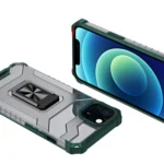 Crystal Ring Case Kickstand Tough Rugged Cover For Green Kryt iPhone 13 Mini