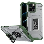 Crystal Ring Case Kickstand Tough Rugged Cover For Green Kryt iPhone 13 Pro Max