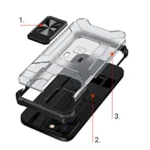 Crystal Ring Case Kickstand Tough Rugged Cover For Pro Black Kryt iPhone 11 Pro