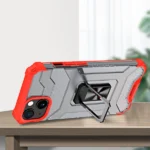 Crystal Ring Case Kickstand Tough Rugged Cover For Red Kryt iPhone 12 Mini