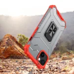 Crystal Ring Case Kickstand Tough Rugged Cover For Red Kryt iPhone 13 Mini