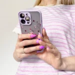 Design Case For Flower Case Dark Blue Kryt iPhone 12 Pro Max