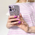 Design Case For Flower Case Light Blue Kryt iPhone 12 Pro Max
