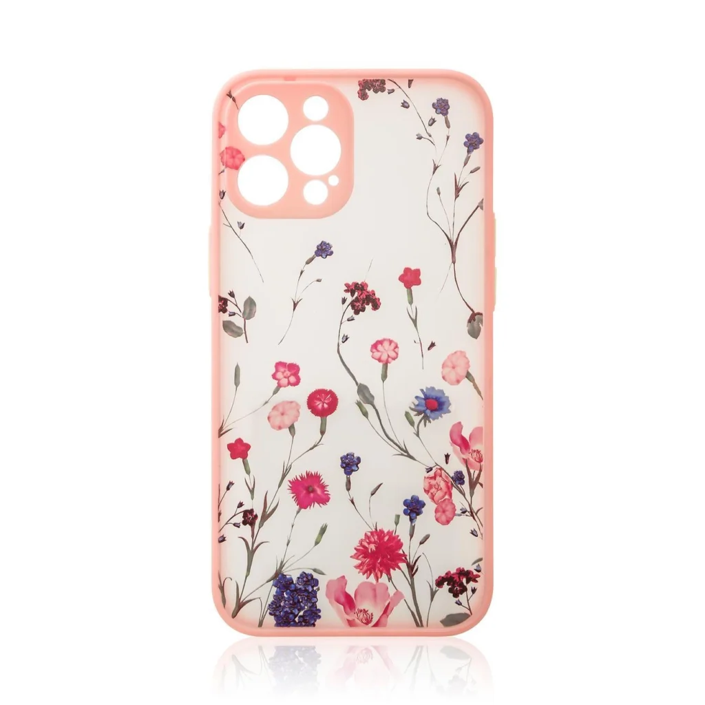 Design Case For Flower Pink Kryt iPhone 12 Pro Max