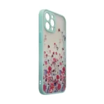 Design Flower Case Light Blue Kryt iPhone 12 Pro