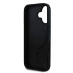DKNY PU Leather Crosswalk Pattern MagSafe Ivory Kryt iPhone 16