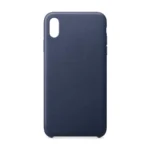 Eco Leather Case Cover For Navy Blue Kryt iPhone 12 Pro Max
