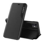Eco Leather View Case Elegant Bookcase Type Case With Kickstand For Black Kryt iPhone 13 Pro Max